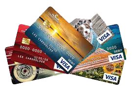 Credit and debit cards