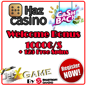 Haz Casino Welcome Bonus