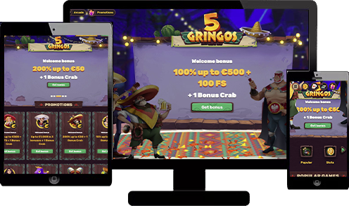 5Gringos Casino Review & The Casino Mobile Gaming Experiance