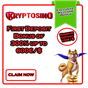 Kryptosino Casino Exclusive bonus